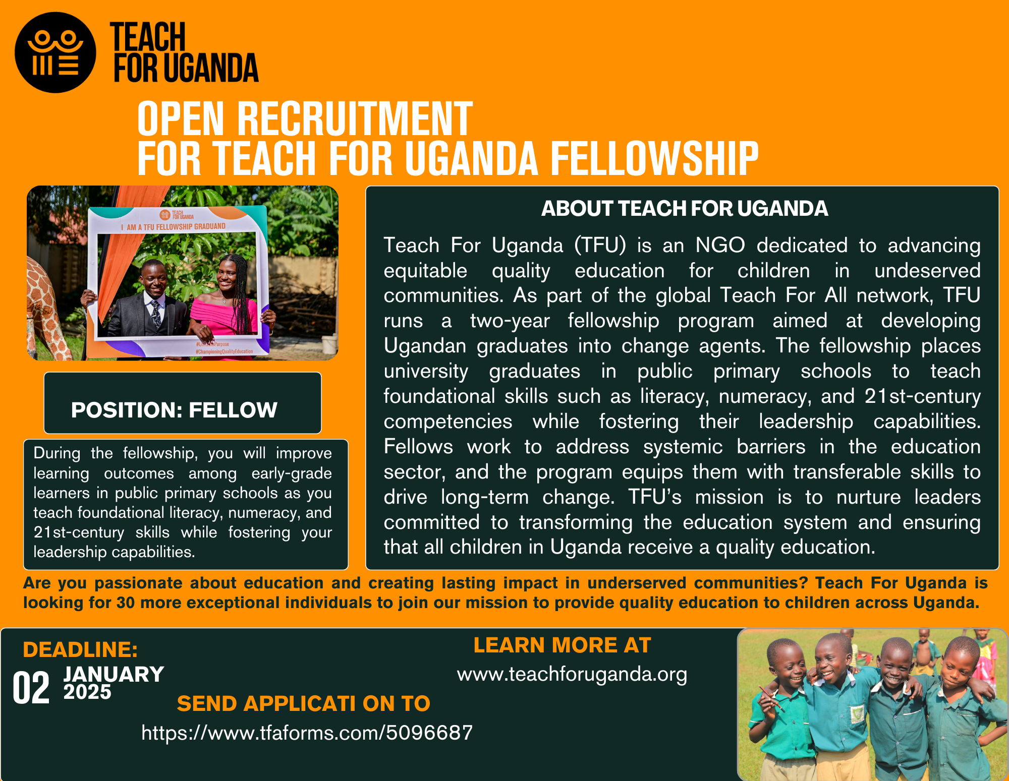 Apply for the fellowship